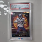 Bo Nix, Rookie Card, 2024 Topps Cosmic Chrome Planetary Pursuit Sun - PSA 9