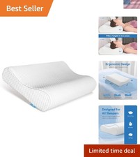 Memory Foam Pillow Neck Support Orthopedic Pillow for Sleep Side Back Pain