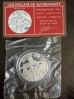 STL Mint Spicy Silver SEXY Police BUSTED 1oz .999 silver Round w/COA S-31