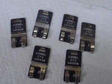 LOT OF 6 LIONEL CTC Lockon for O Gauge Tracks  LOT AR 