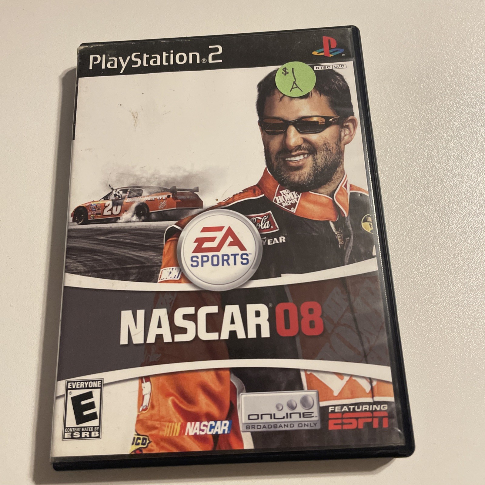 NASCAR 08 (Edición Limitada) (Sony PlayStation 2, 2007) PS2 Etiqueta Negra