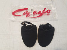 Capezio Modern Dance Shoes Size XL HO61 Pirouette II Black Leather Sole 3890