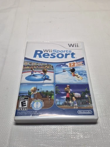 Wii Sports Resort (Nintendo Wii, 2009) CIB Complete with Manual & Inserts