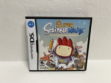 Super Scribblenauts Nintendo DS, 2010 Case, Manual Inserts only, No Game