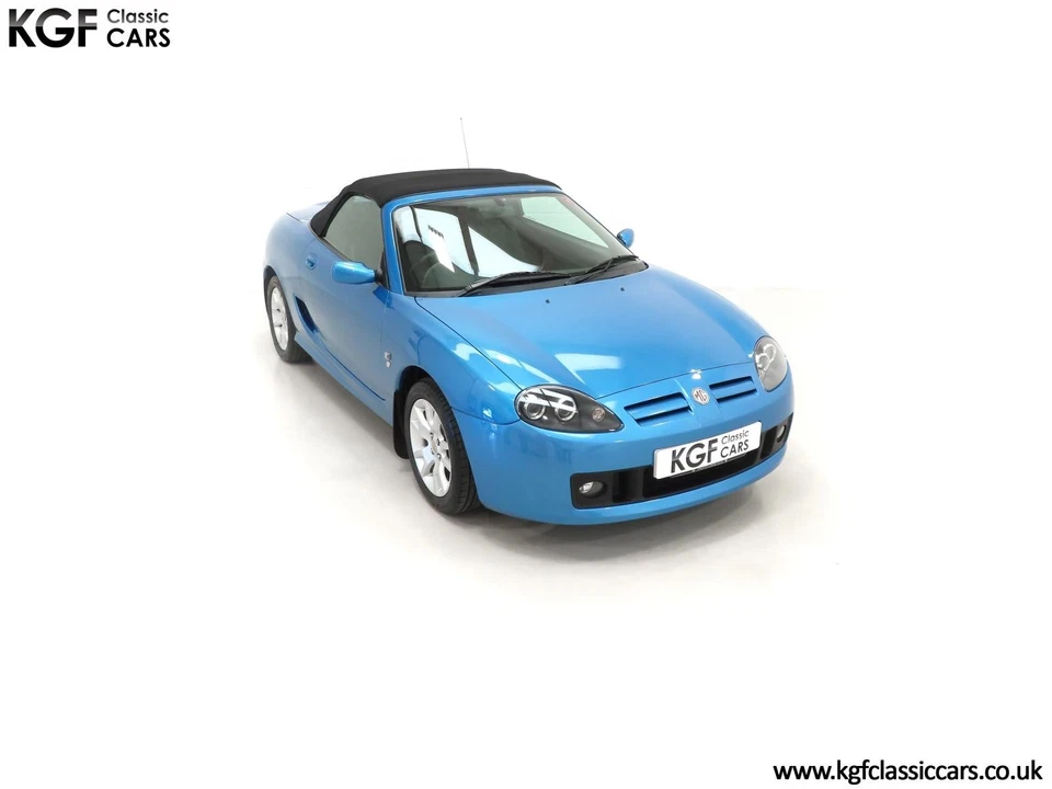 A Stunning Sonic Blue MG TF 135 with Just 15,131 Miles and History - Image 2 of 4
