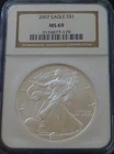 2007 American Eagle Silver Dollar NGC MS69