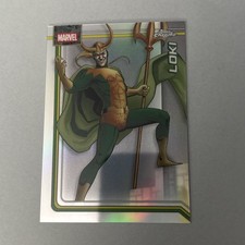 2026 Topps Chrome Marvel Loki Refractor #131 PWE