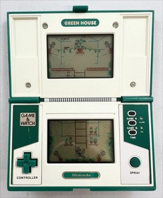 Nintendo Game & Watch - Multi Screen - Green House (GH-54) Used