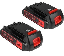 2 PACK 20 Volt V Max 2.5Ah Lithium Ion Replacement Battery For Craftsman Bolt On