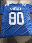 Jeremy Shockey Signed New York Giants #80 Football NFL Jersey. COA