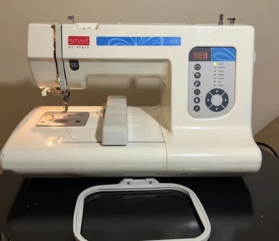 Vintage Pfaff Smart 300E Embroidery Sewing Machine Powers Arm Moves Motor Works
