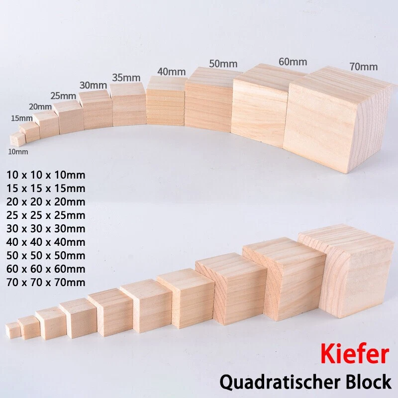 Schwarzer Holzblock – Ebenholz-Rohling, 120x40x10 Mm, Für Kleine Holzbearbeitungsprojekte