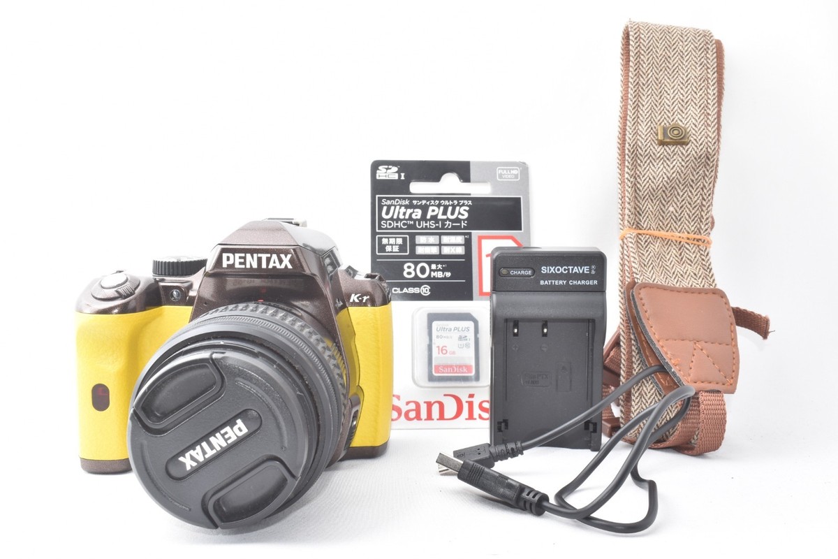 NEAR MINT] PENTAX K-r 12.4 MP Digital SLR Camera 18-55 Lens #449