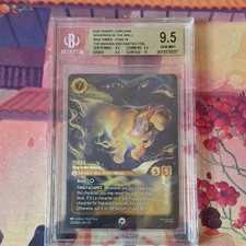 Disney Lorcana Simba King in the Making Ench Foil BGS 9.5 EN