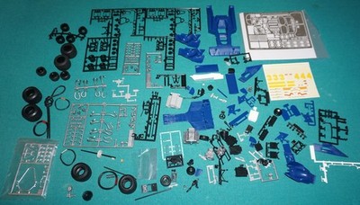 Tyrrell P34 Six Wheeler Tamiya 1/20 Junkyard Parts Lot Lots Of Tires & Much More