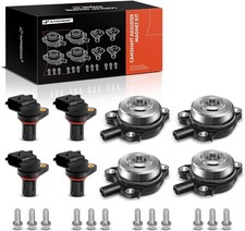 4-PC Camshaft Position Sensor  4-PC Camshaft Adjuster Magnet Solenoid Kit Compa