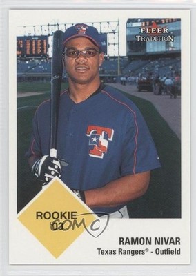 2003 Fleer Tradition Update Glossy 12/100 Ramon Nivar #U372 Rookie RC a5h
