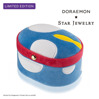 STAR JEWELRY x DORAEMON Jewelry Box Blue Limited Accessory Case Official Japan