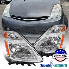 For 2006-2009 Toyota Prius Headlights Assembly OE Style Pair 06-09