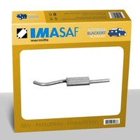 Imasaf ESD Auspuff Endtopf für Innocenti Regent 1.3/1.5 46/55KW