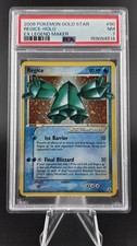 Regice Gold Star 90/92 EX Legend Maker Holo Psa 7 Low Pop
