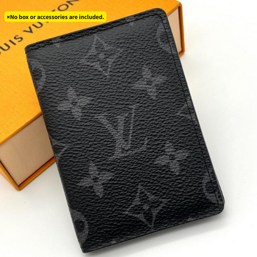 LOUIS VUITTON Card Holder Organizer de Poche Eclipse Monogram M61696 No Box - Main Image