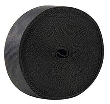10 Yards 1 Inch Wide Black Nylon Heavy Duty Webbing Strap 1 Inch,