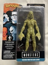 Noble Universal Monsters Creature From Black Lagoon Bendyfigs Bendable Figure