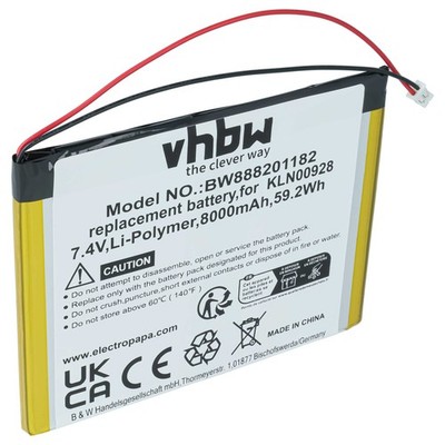 Akku für Trimble SPS851 Modular Receiver SPS850 Modular Receiver 8000mAh