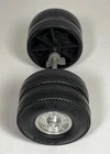 Vintage Ertl Semi Set Of Wheels Dually Tires Axle Assembly Parts Restore Custom