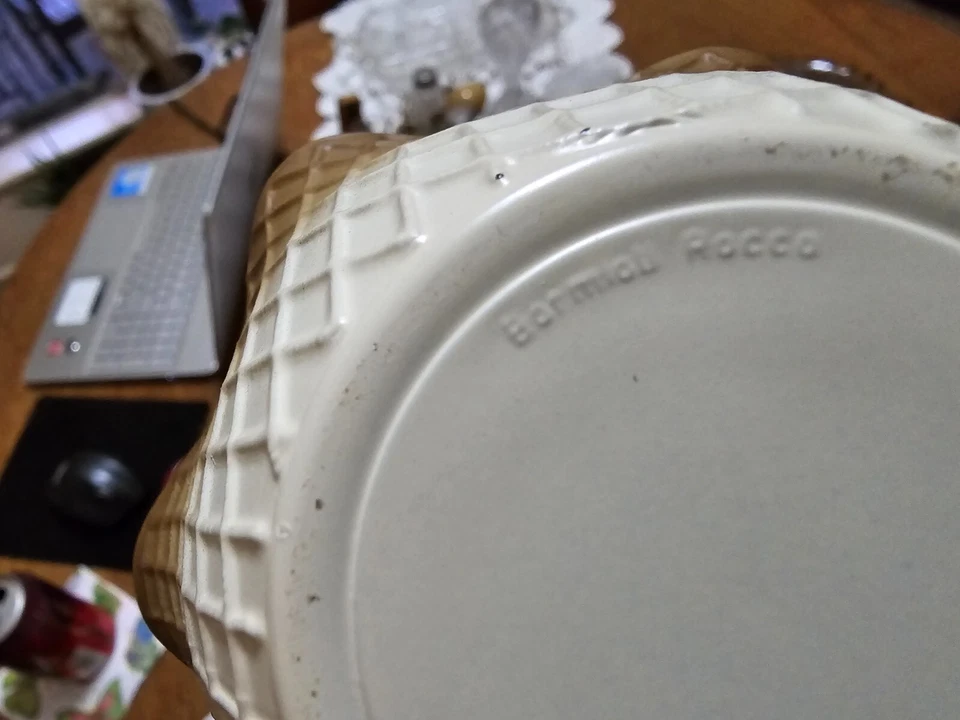 4 cuencos de helado/helado con cono de gofre de vidrio moldeado Bormioli Rocco hechos en Italia Foto 4 de 4