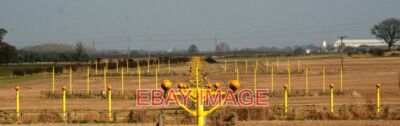PHOTO  NEWCASTLE THE APPROACH LIGHTING SYSTEM NEAR HACK HALL AT THE EAST END OF