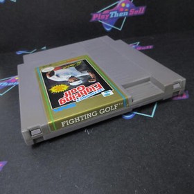 Lee Trevino's Fighting Golf NES Cart + Manual Authentic / Tested - (See Pics)