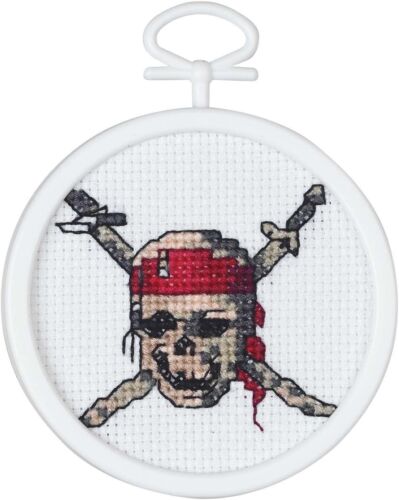 Janlynn Mini Counted Cross Stitch Kit- Pirates Of The Caribbean - Picture 1 of 1