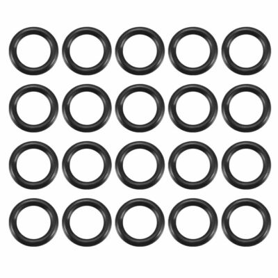 20PCS Rod Valve Seals Rubber O Rings 9mm Outer Dia 1.5mm Cross Section