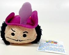 NEW Authentic US Disney Peter Pan Tsum Tsum Mini Plush - CAPTAIN HOOK