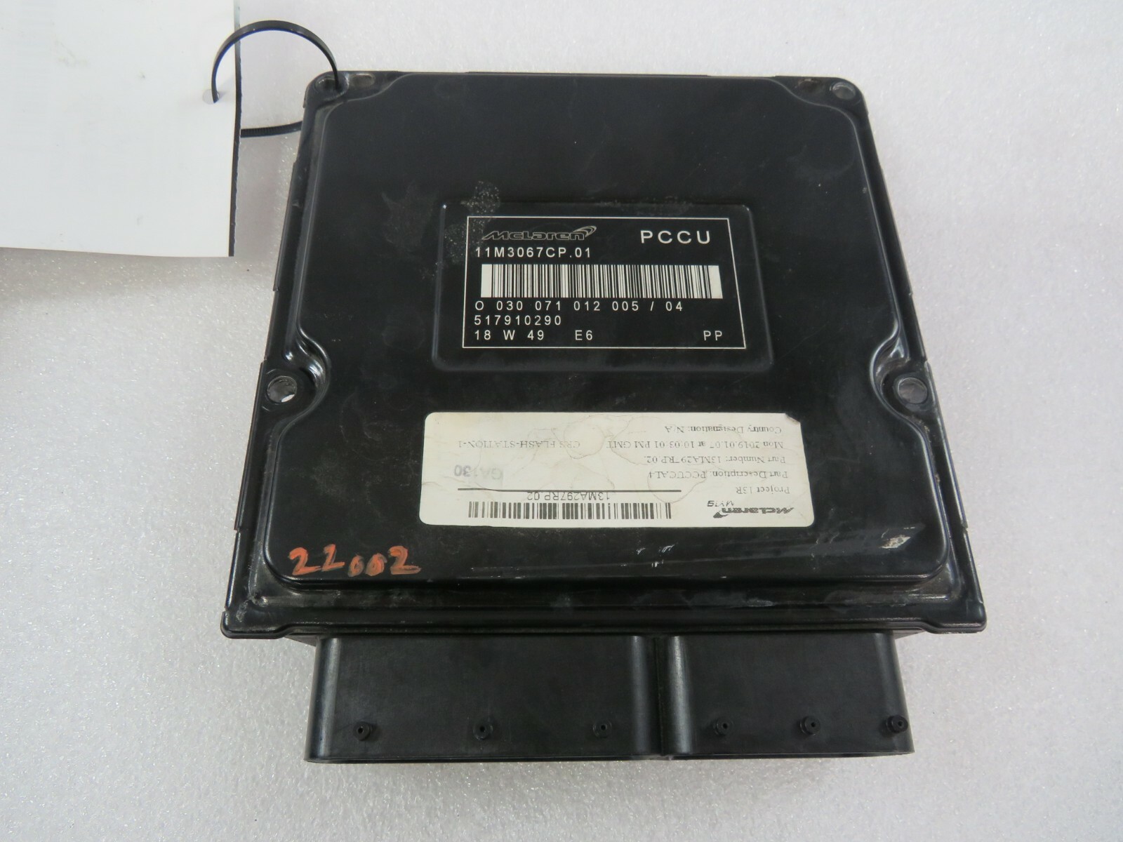 McLaren 600LT, Transmission Control Module, Used, P/N 11M3067CP