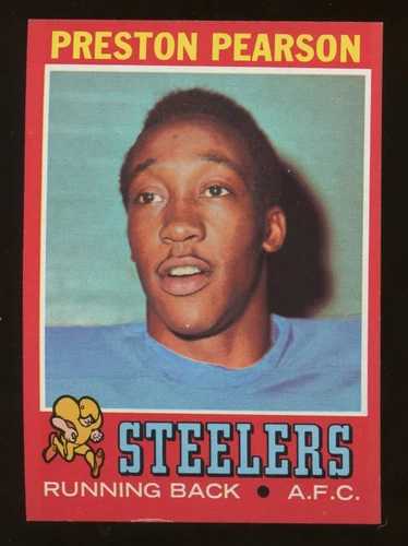 1971 Topps #177 Preston Pearson Rookie Steelers EX/MT