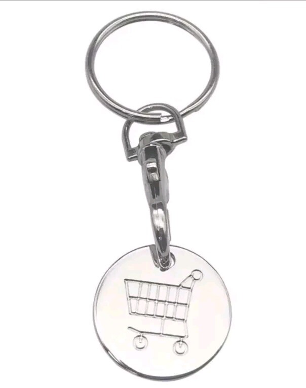 Shopping Cart Charity Shopping Trolley Tokens 1pc Trolley Coin