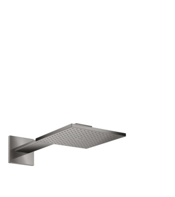 Hansgrohe overhead shower 250/250 1jet Axor 35306330 Polished Black Chrome