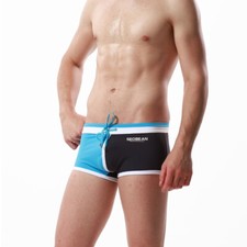 Men Summer Underwear Beach Swimming Swimwear Fashion Boxers Trunks Quick Drying