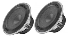 Audison AV 6.5 Voce 6.5" Midbass Midrange Woofers 100w RMS Pair NEW AV6.5