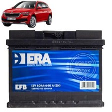 Batteria 60Ah EFB per Skoda Kamiq 1.0 1.5 FSI benzina 2019+