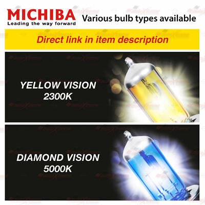 H8 708 MICHIBA Nebel Scheinwerfer Halogen Birnen Lampe 12V 35W 3000K Yellow GELB H8 708 MICHIBA Nebel Scheinwerfer Halogen Birnen Lampe 12V 35W 3000K Yellow GELB