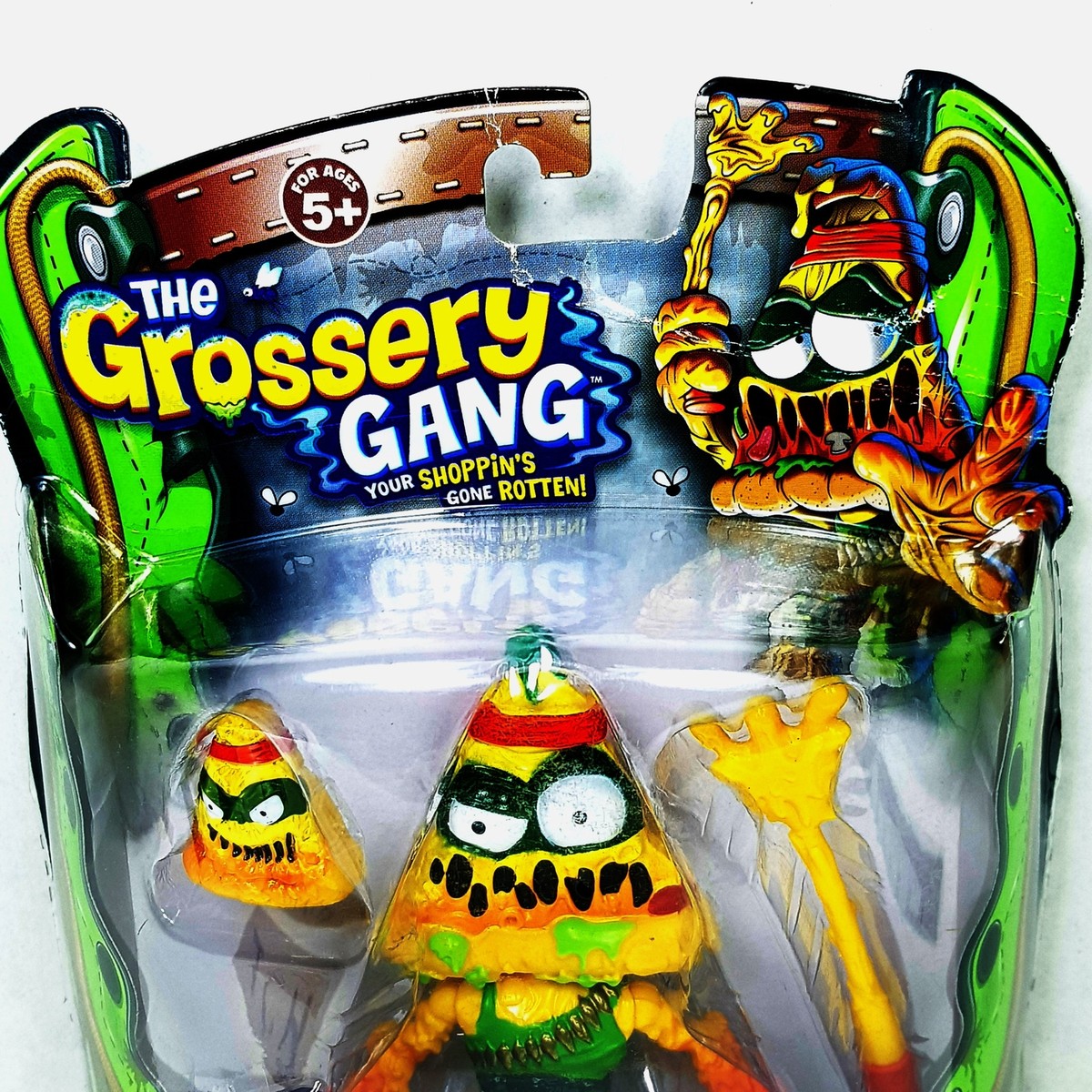 The Grossery Gang PUTRID PIZZA FACE action figure Season 4 Bug