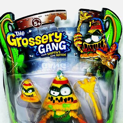 The Grossery Gang PUTRID PIZZA FACE action figure Season 4 Bug