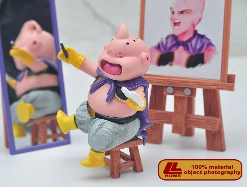 Majin Buu, Dragon Ball Z  Dragon ball painting, Dragon ball