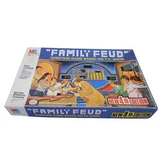 Vintage 1981 Family Feud 4th Edition Milton Bradley 4723 Complete