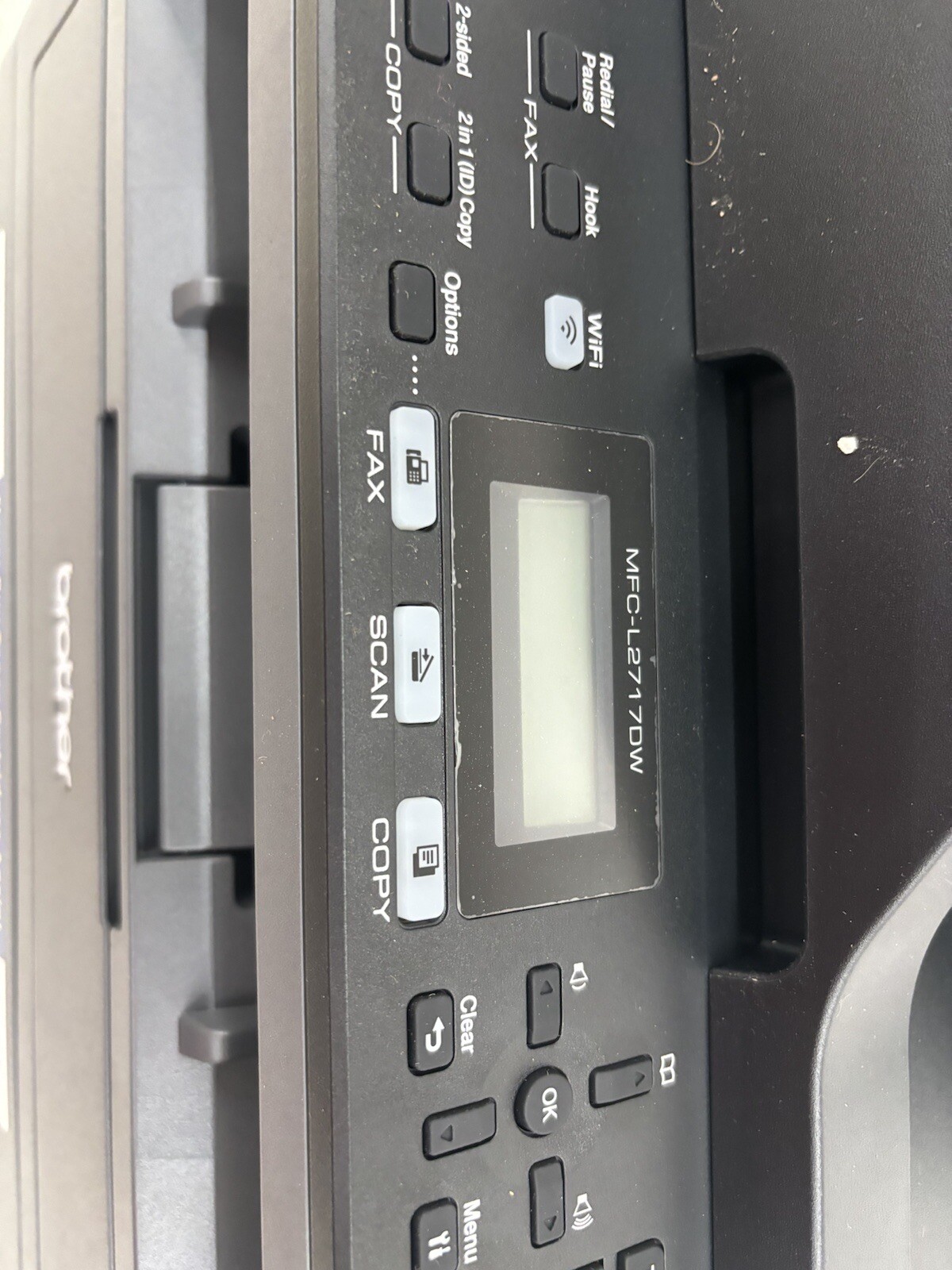 Brother MFCL2717DW Wireless BlackandWhite AllinOne Laser Printer