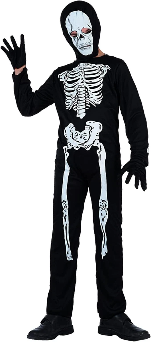 Vestito carnevale deals scheletro bambino